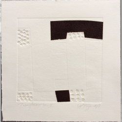 Kaffeeprägedruck 38 x 38 cm